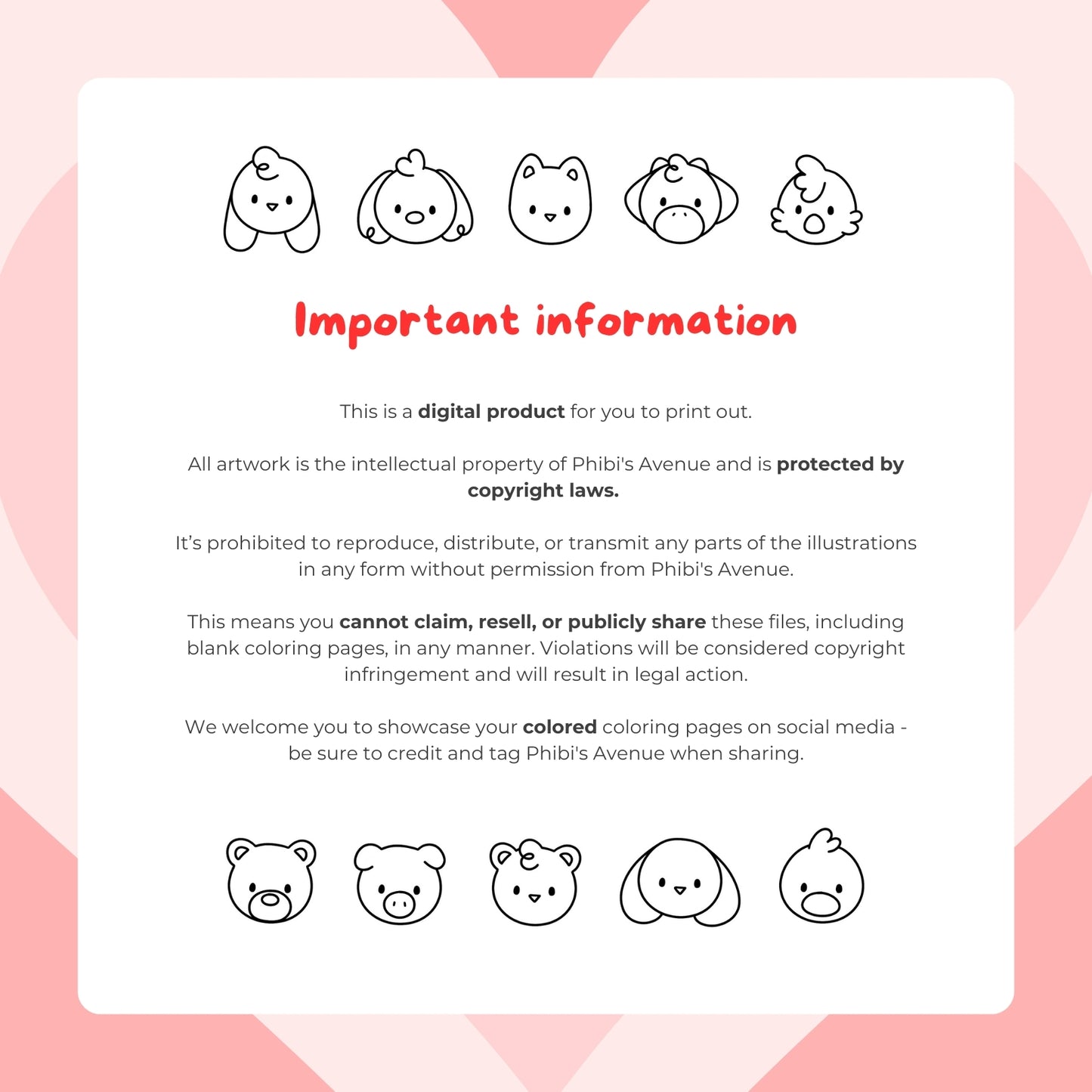 Valentine's Cards - Digital Download Coloring Cards