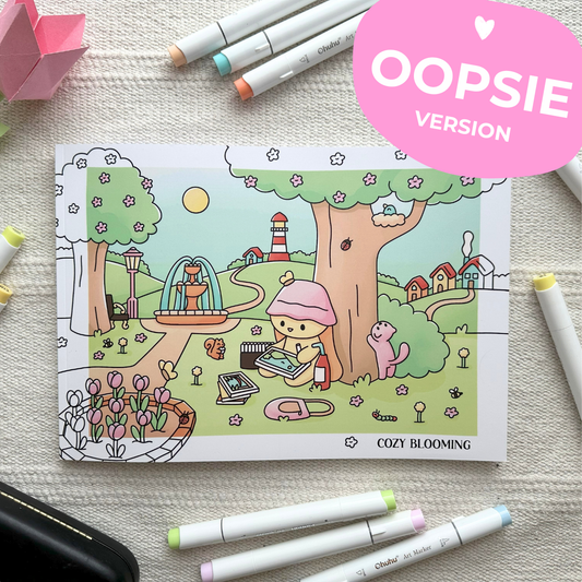 OOPSIE: Cozy Blooming - Coloring Book Vol. 1