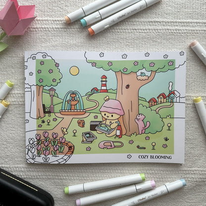 Cozy Blooming - Coloring Book Vol. 1