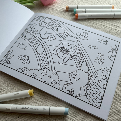 Cozy Blooming - Coloring Book Vol. 1